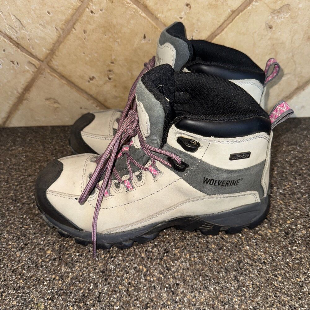 WOLVERINE Boots Shoes Blackledge Steel Toe Water Resistant Women's  Sz 5